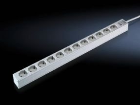 Rittal Meckdosenleime 48,3cm 12fach Ohne Schalter 230v 16a