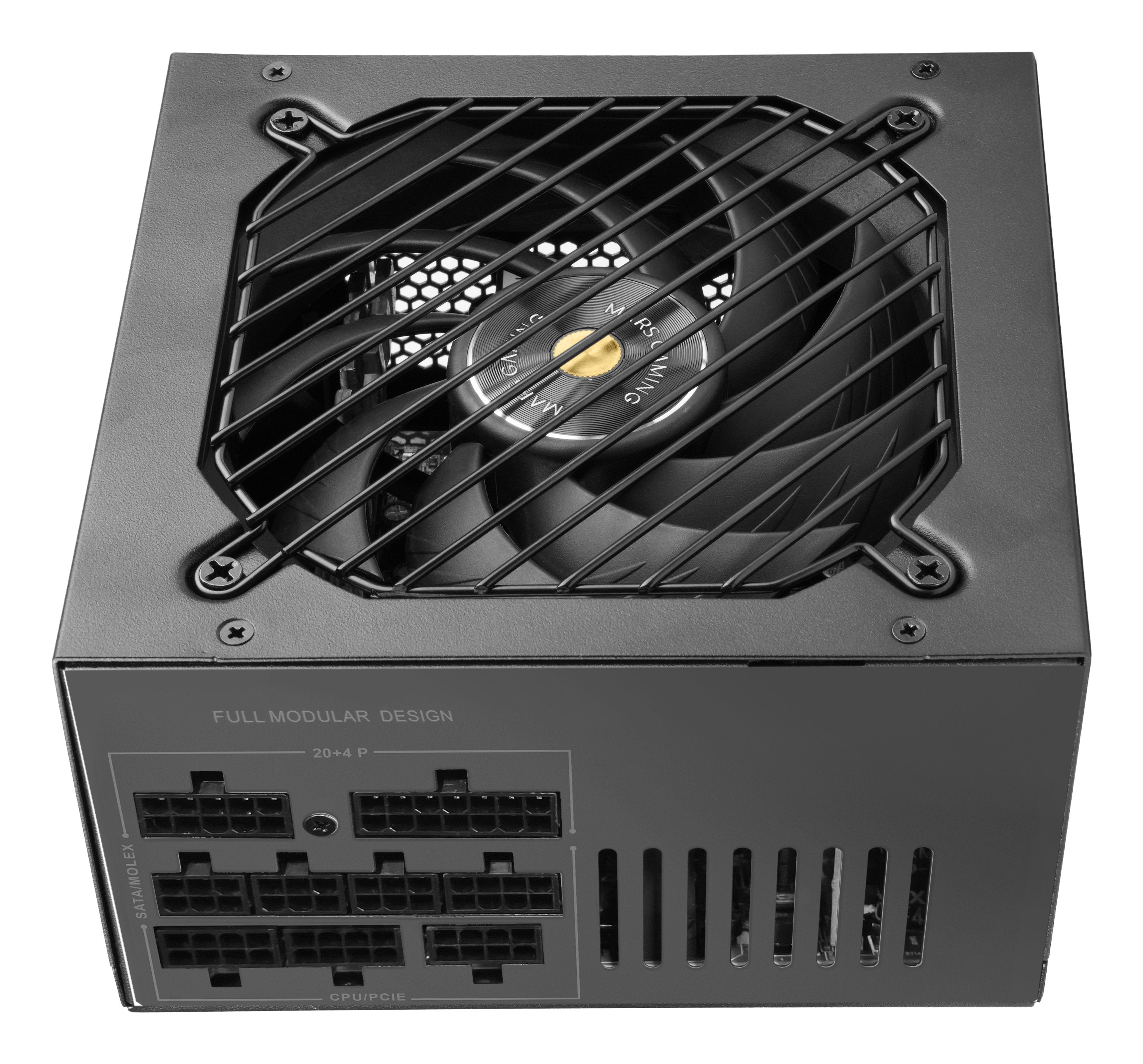 Fuente Alim. 750w Si Modular 80+ Bronze Mars Gaming 750w / Silencioso / 90% Eficiencia / Ventilador 140mm