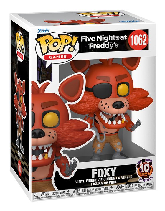 EAN 0889698871150 - FUNKO POP! Foxy (10th Anniversary) imagen 2