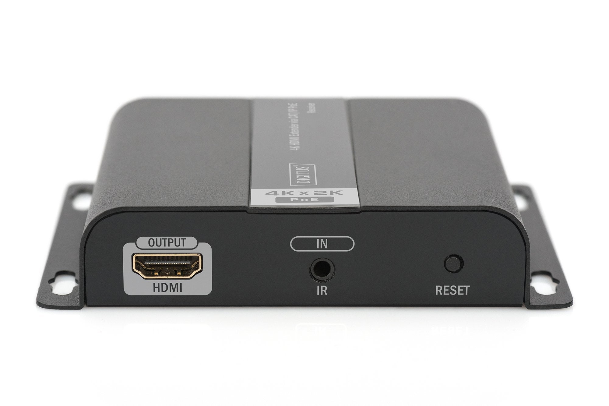 Digitus Set Extensor Hdmi 4k Poe 120m Unidad Receptora Negro