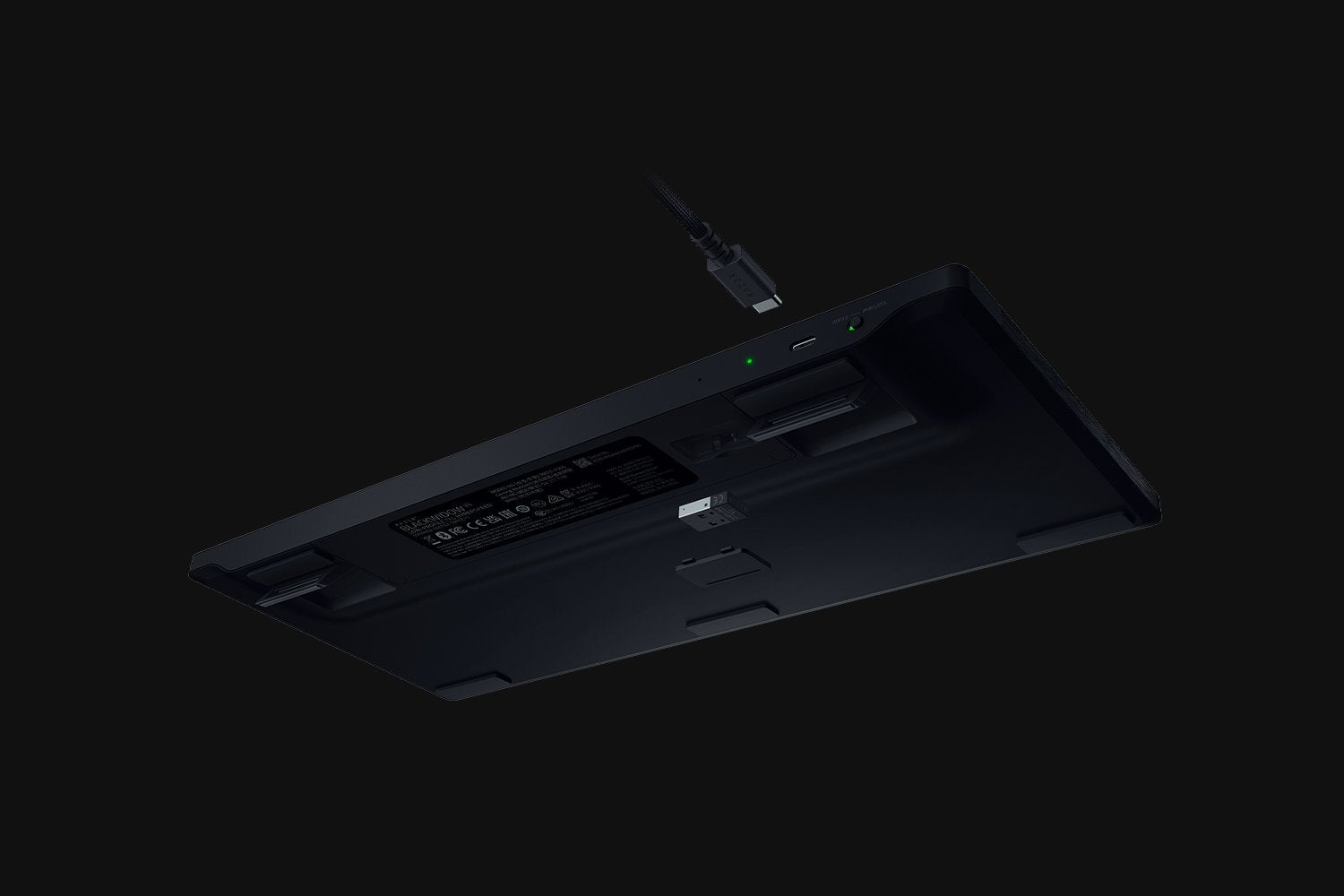 Razer Blackwidow V4 Low-Profile Tenkeyless Hyperspeed (Green  Switch) - Us Layout