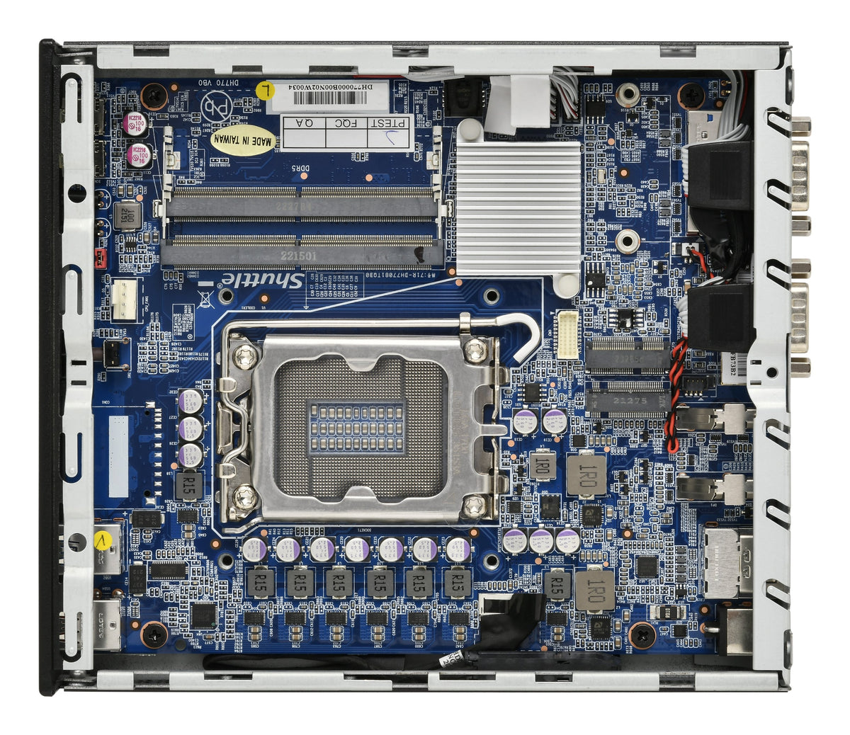 EAN 887993006918 - Shuttle DH770 PC/estación de trabajo barebone 1,35 l tamaño PC Negro Intel H770 LGA 1700 imagen 6