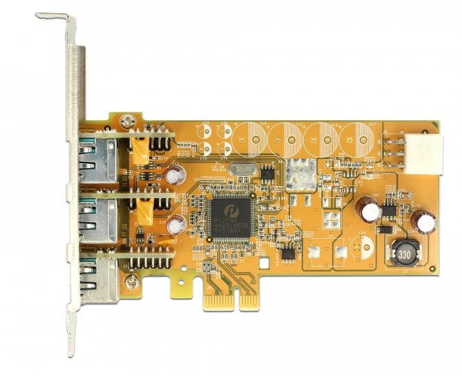 Delock Tarjeta Powered Usb Pci Express> 3 X 12 V