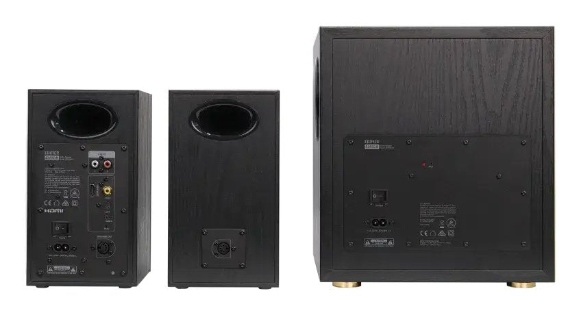 EAN 6923520217182 - Edifier S355DB conjunto de altavoces 150 W Cine en casa Negro 2.1 canales De 2 vías 80 W Bluetooth imagen 3