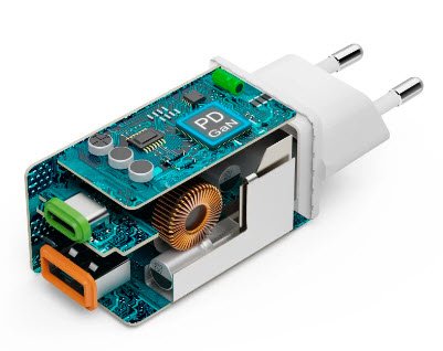 Hama 00201993 Cargador De Dispositivo Móvil Teléfono Móvil, Portátil, Smartphone, Tableta Blanco Corriente Alterna Carga Rápida Interior