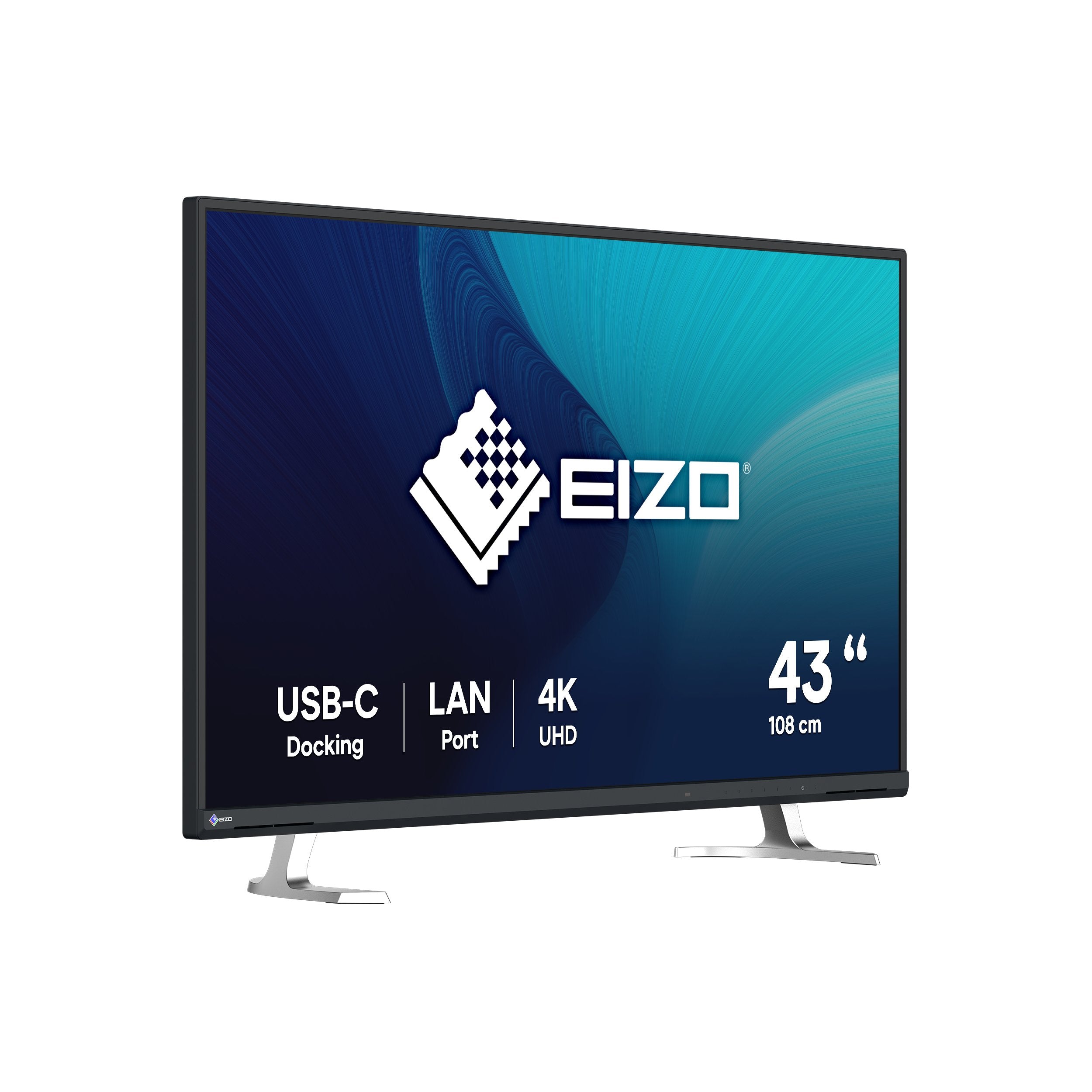 Eizo 108cm 42,5" Ev4340x-Bk 16:09 4k 2xhdmi+Dp+Usb-C Ips