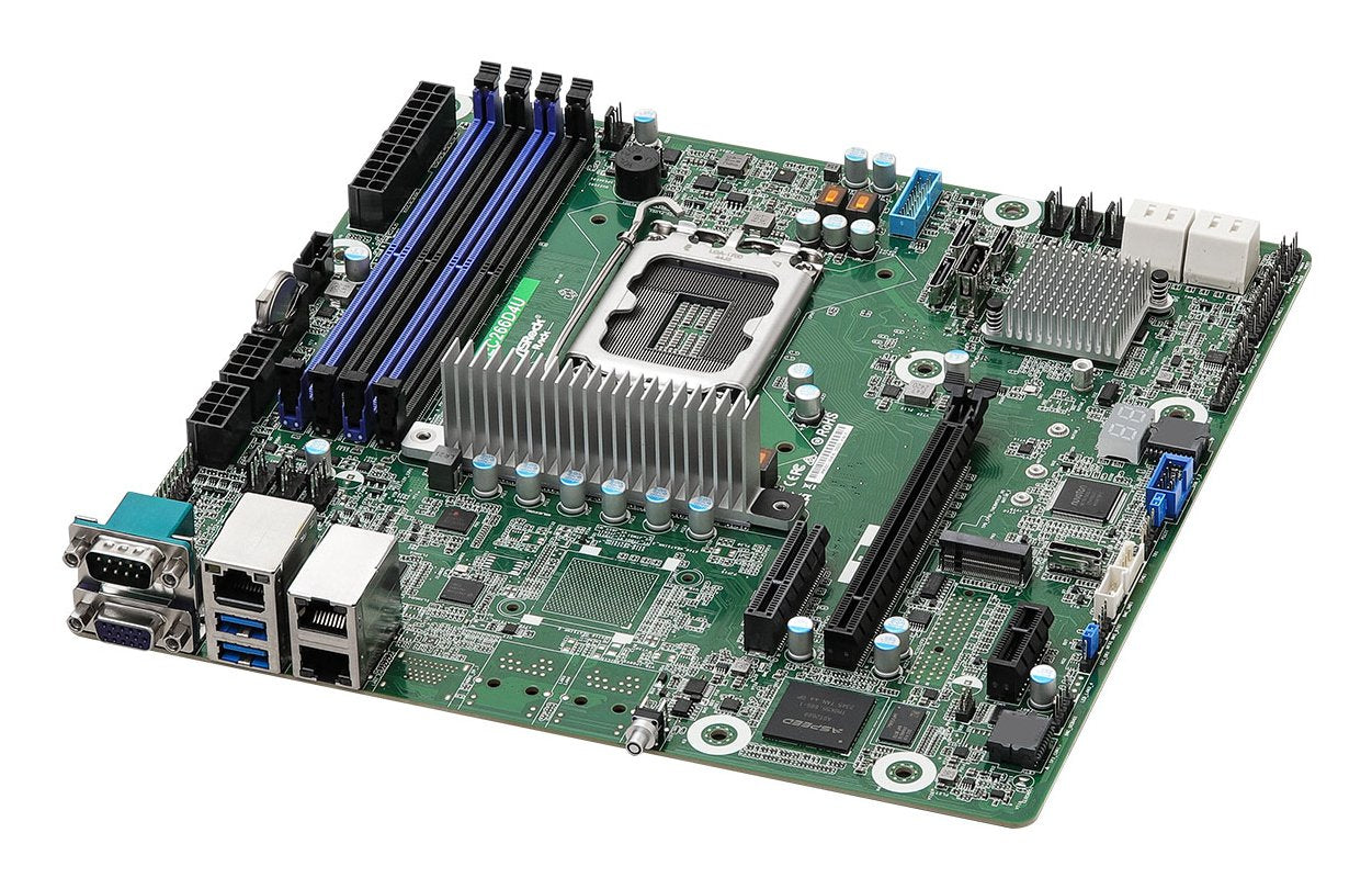Asrock Placa Base Ec266d4u Micro-Aatx Socket 1700 Ddr5-Only Single