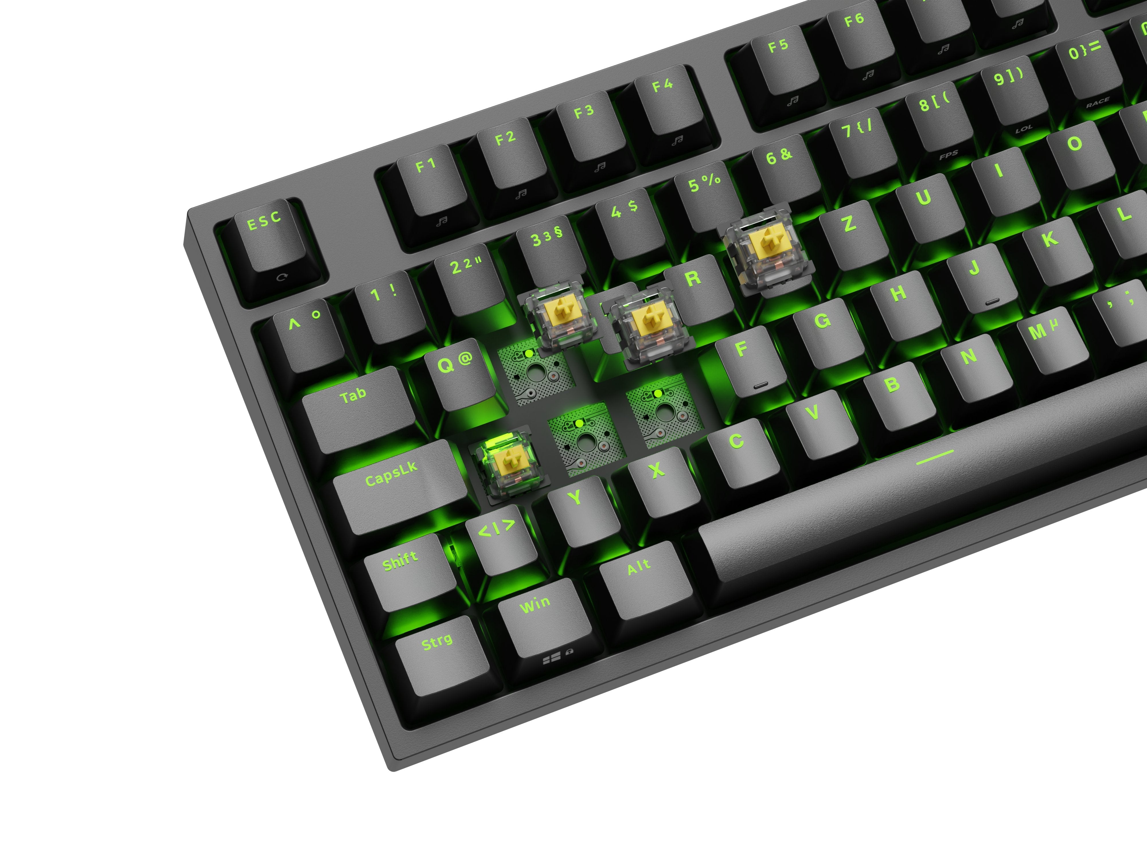 Genesis Gaming Tastatur Thor 404 Tkl Gateron Cablegeb. (De)