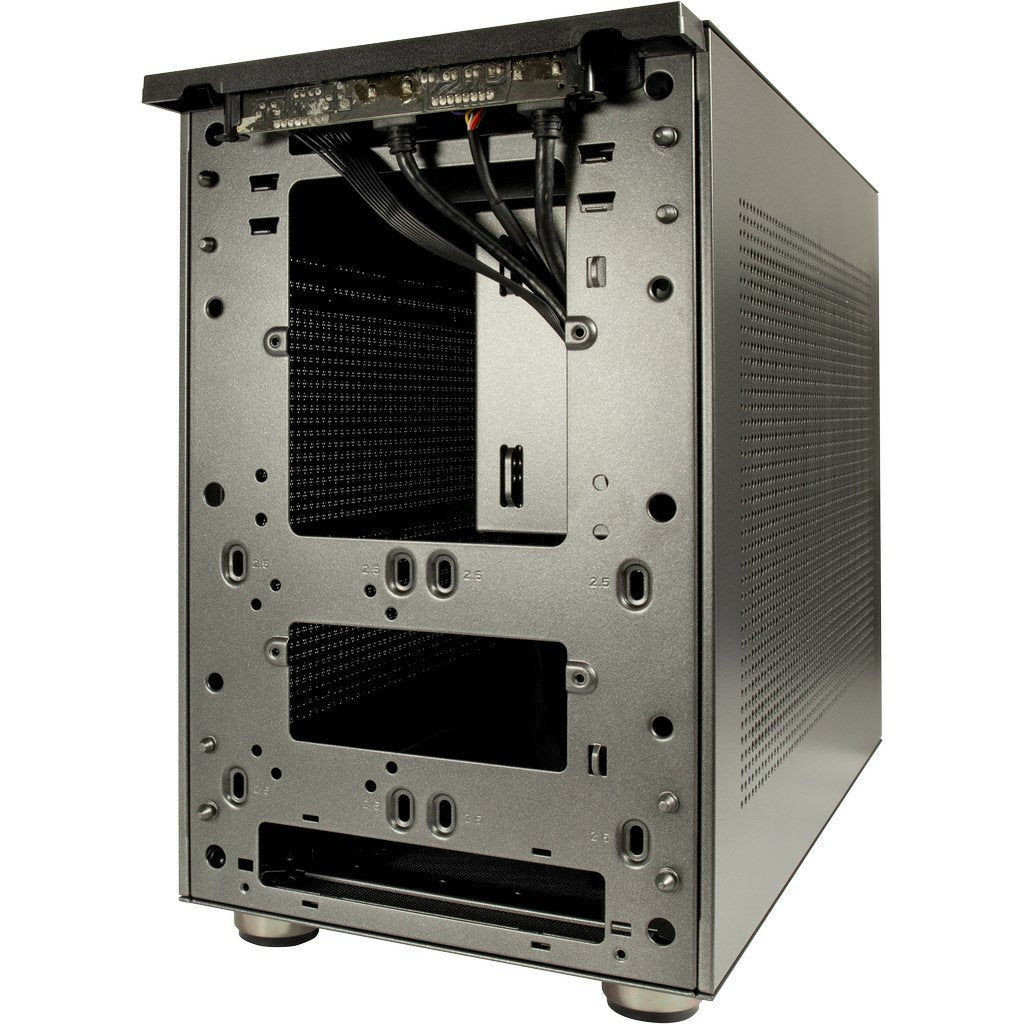 Caja Pc Inter-Tech Micro Atx Im-1 Pocket Negro Sin Fuente De Alimentación