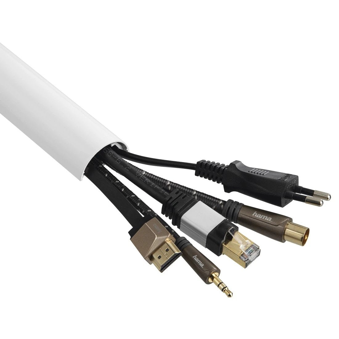 EAN 4047443508591 - Hama 00220988 organizador de cables Universal Panel guíacables Blanco 1 pieza(s) imagen 5