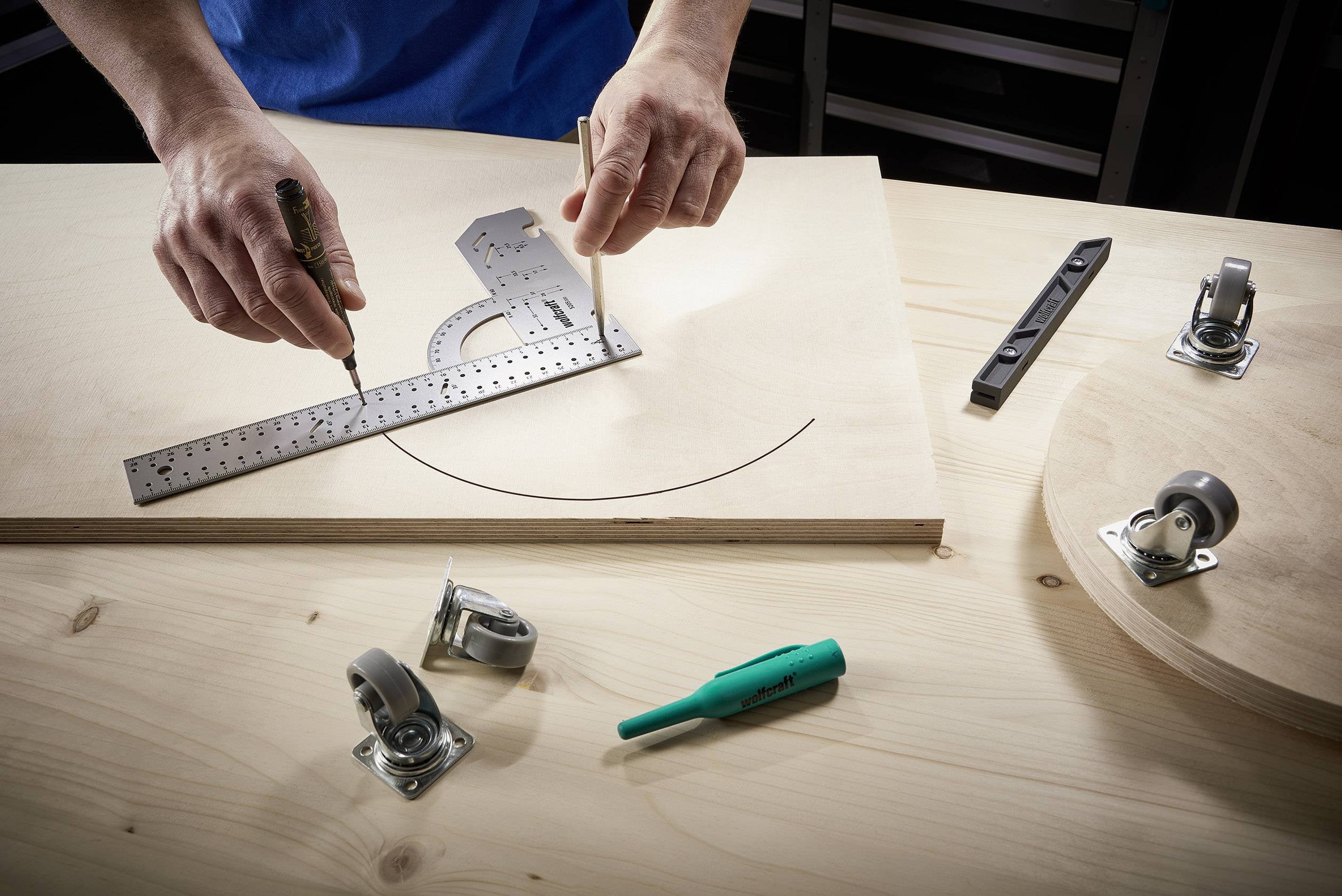 EAN 4006885520608 - wolfcraft GmbH 5206000 escuadra Escuadra de comprobación imagen 4