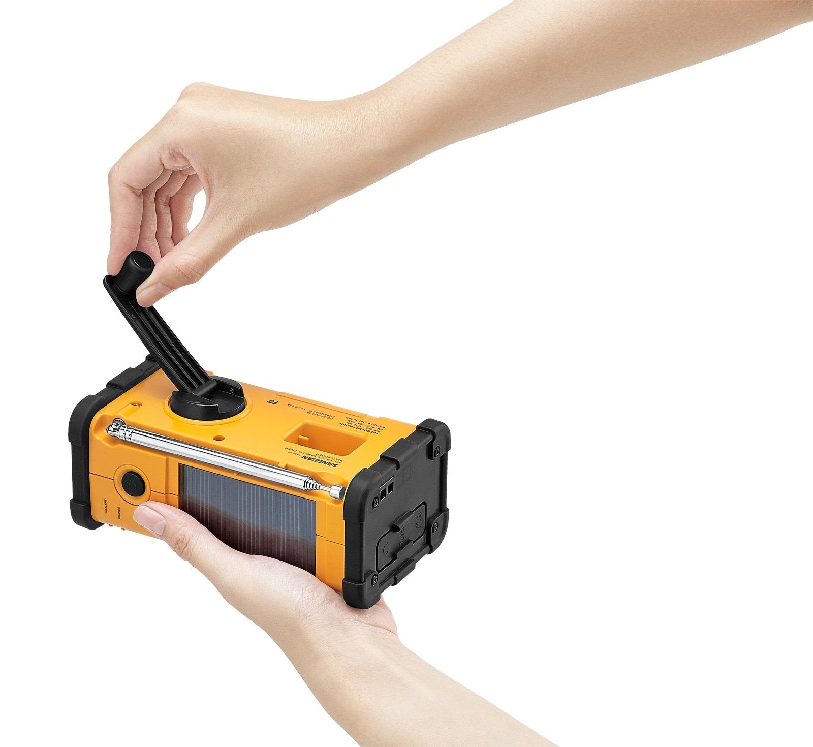 Sangean Mmr-88 Dab+ Gelb Notfall/Kurbel/Solar Radio