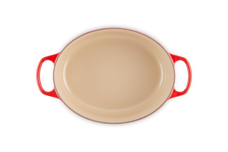 Le Creuset Signature Casserole Oval 29 Cm Cerise