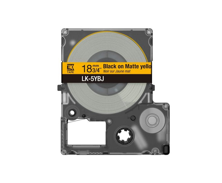 Epson C53s672075 Cinta Para Impresora De Etiquetas Negro Sobre Amarillo