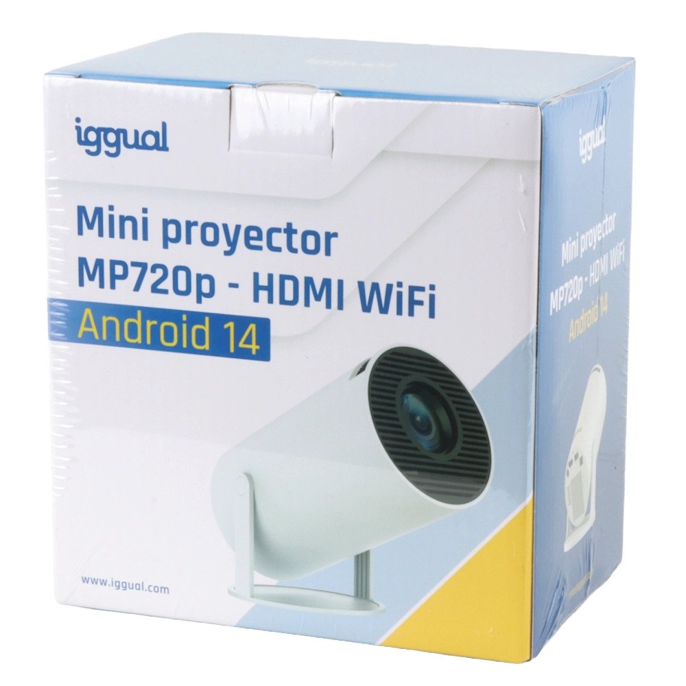 EAN 8435364318973 - iggual IGG318973 videoproyector 170 lúmenes ANSI 720p (1280x720) Blanco imagen 12