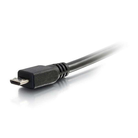 C2g 6.6ft Usb To Micro B Cable Usb A To Micro Usb Cable Usb 2.0 M/M Cable Usb Usb (M) A Micro-Usb Tipo B (M) 2 M Negro