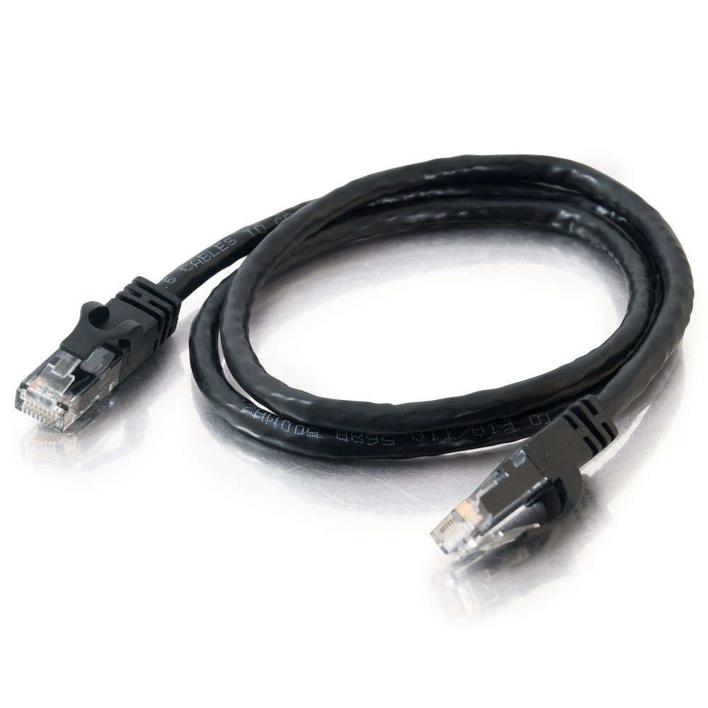EAN 0757120834120 - C2G 10m Cat6 Patch Cable cable de red Negro U/UTP (UTP) imagen 2