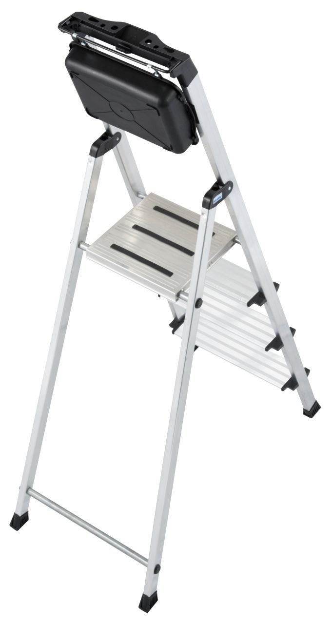 EAN 4009199126528 - Krause 126528 escalera Escalera taburete Aluminio, Negro imagen 2