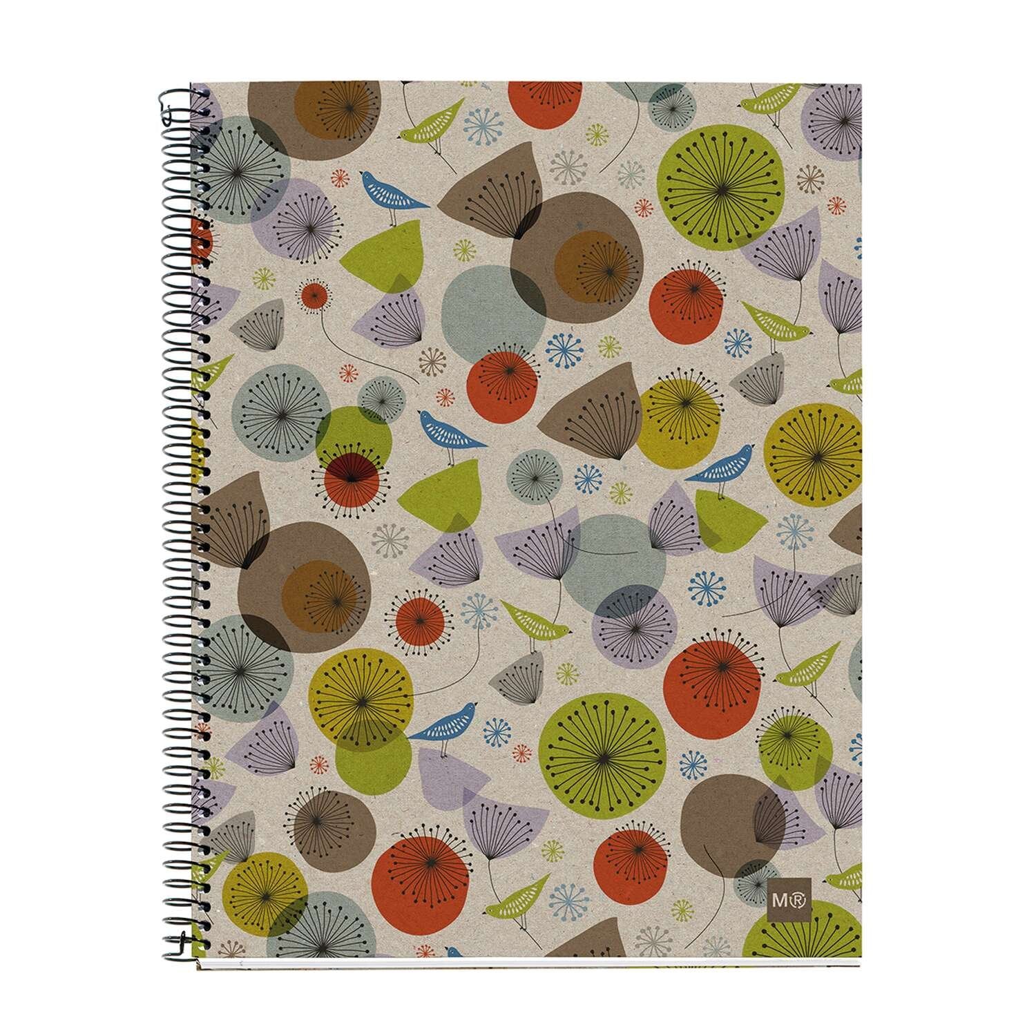Miquelrius Notizblock Ecobirds Recycle A4 80 Blatt (Speditionsversand)