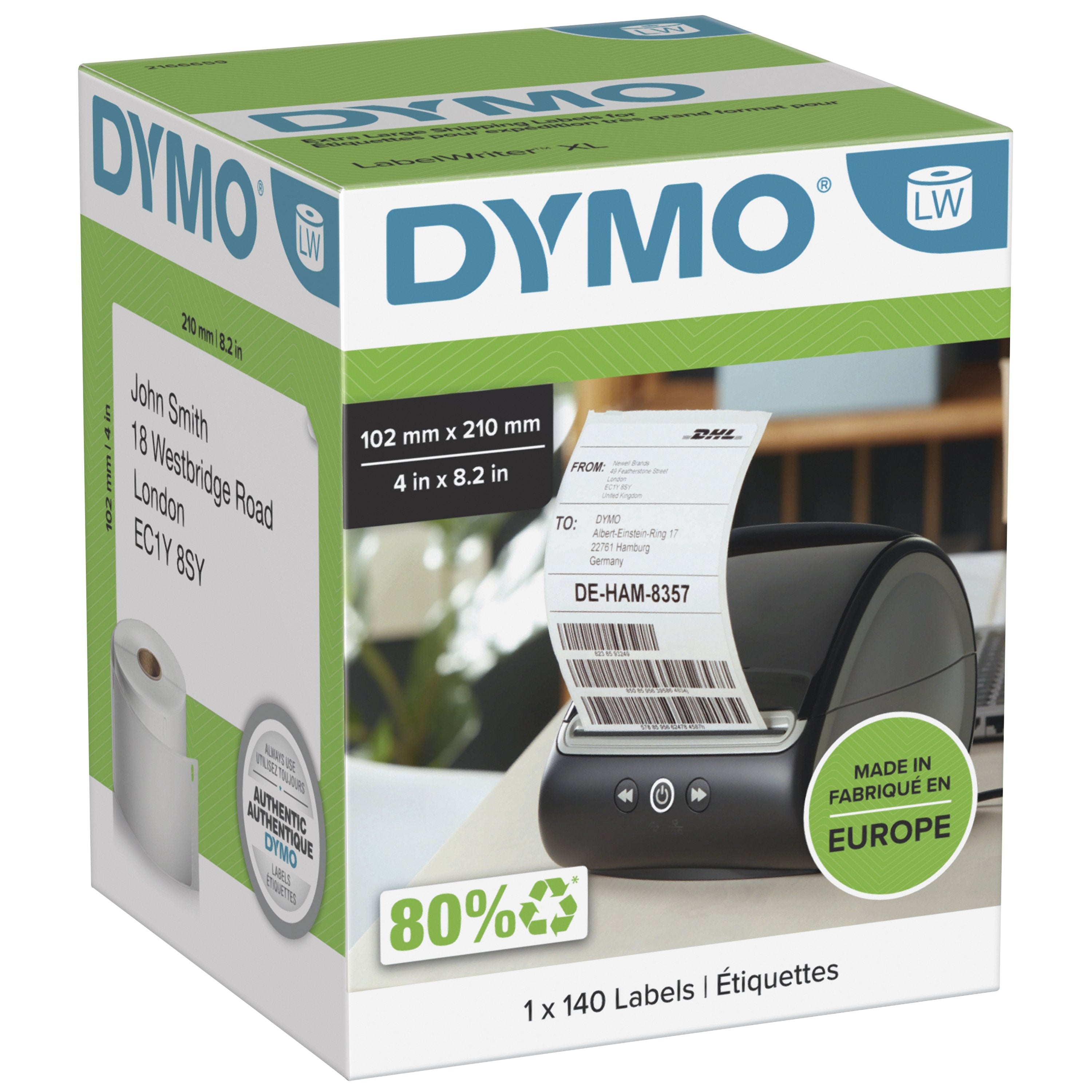 EAN 3026981666599 - DYMO 2166659 etiqueta de impresora imagen 1