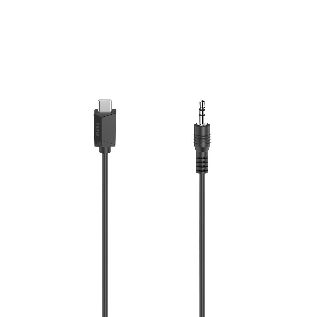 Cable De Audio Hama 00200729 0.75 M Usb C Jack De 3.5 Mm Transmisión Hifi Negro