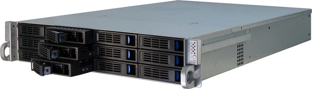 Caja Pc Inter-Tech 48.3cm Ipc 2u-2412   2he  Storage