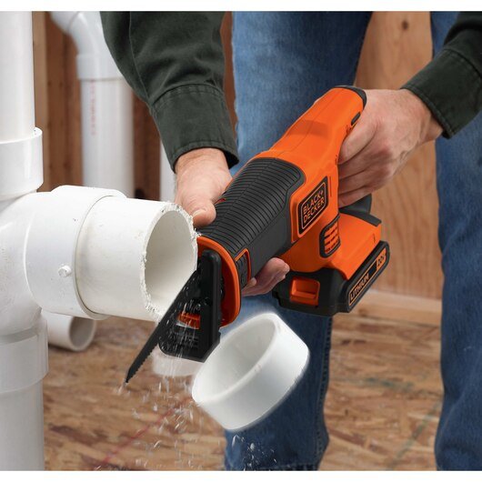 Black+Decker Sierra Recíproca Inalámbrica, 18volt Bdcr18n-Xj