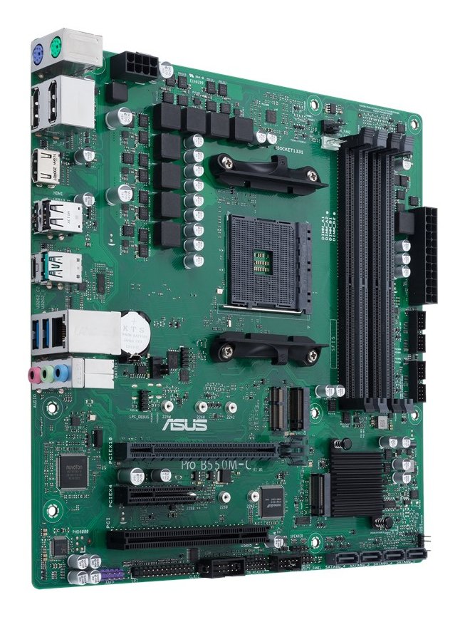 EAN 4718017992336 - ASUS PRO B550M-C/CSM AMD B550 Zócalo AM4 micro ATX imagen 2