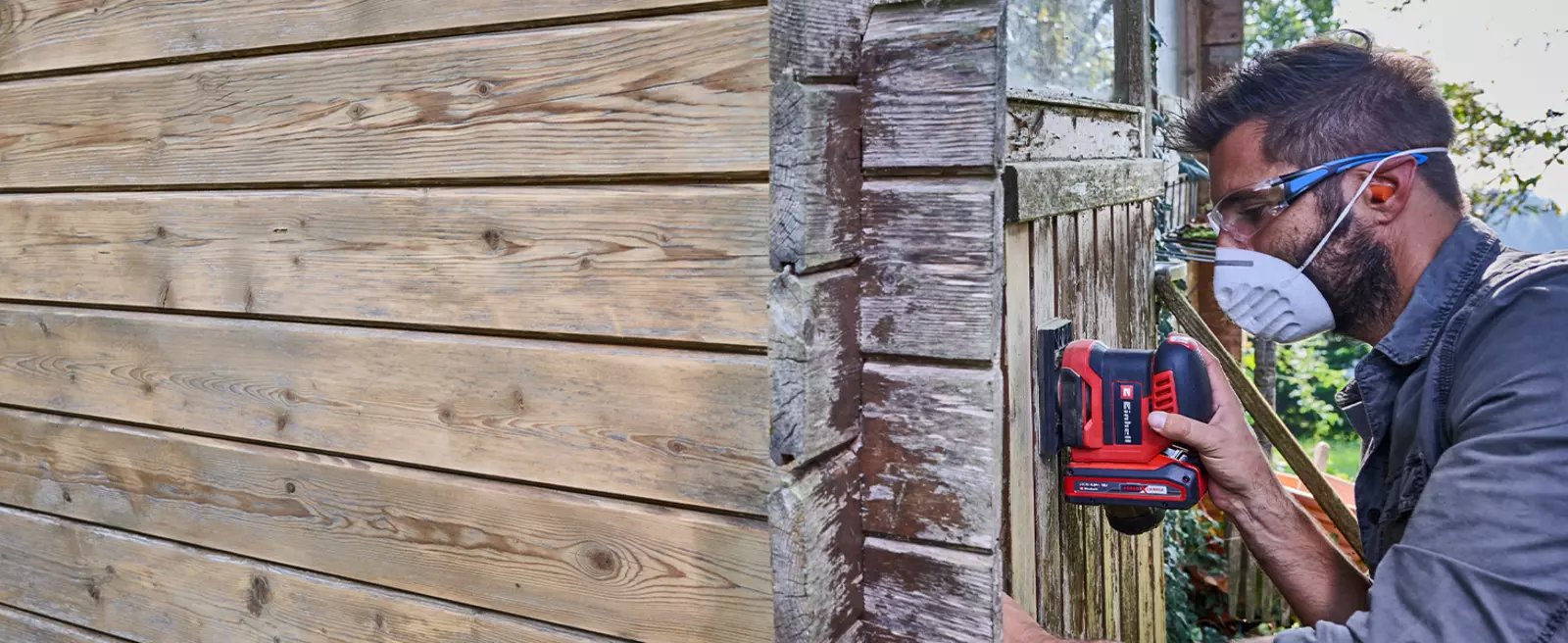 Lijadora Einhell Orbital Te-Os 18/113 3x Li-Solo, 4460730 Rojo/Negro