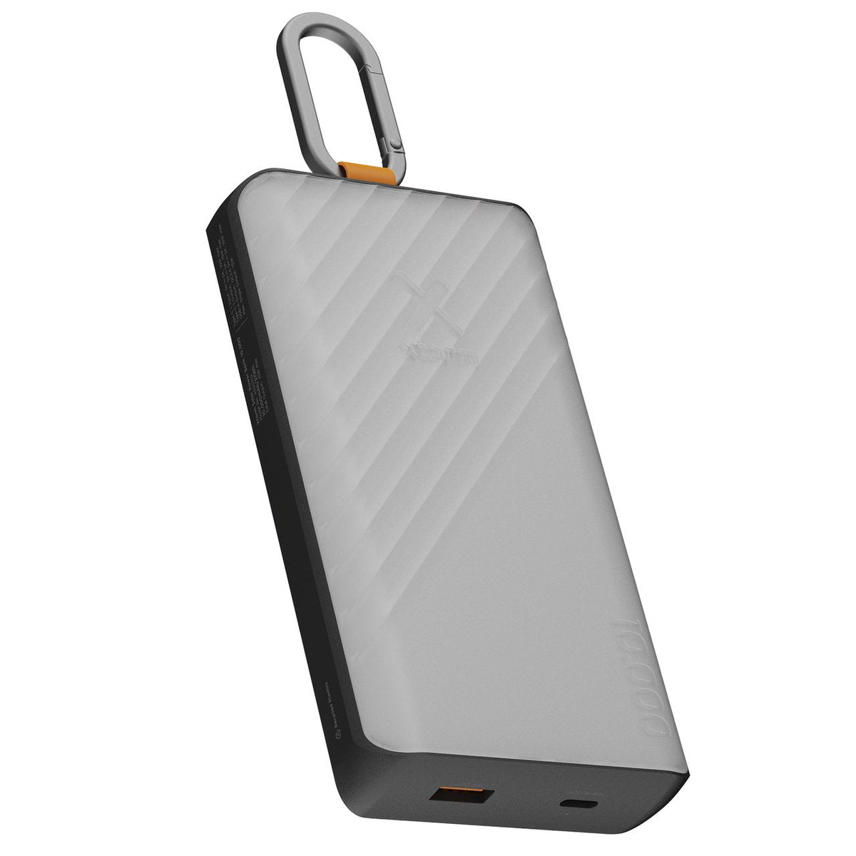 Xtorm 15w Go2 Solar Power Bank 10.000 Mah Incluye 1.0w Solarpanel, Integrierter Lámpara Y Karabiner, 15w Fastcharge