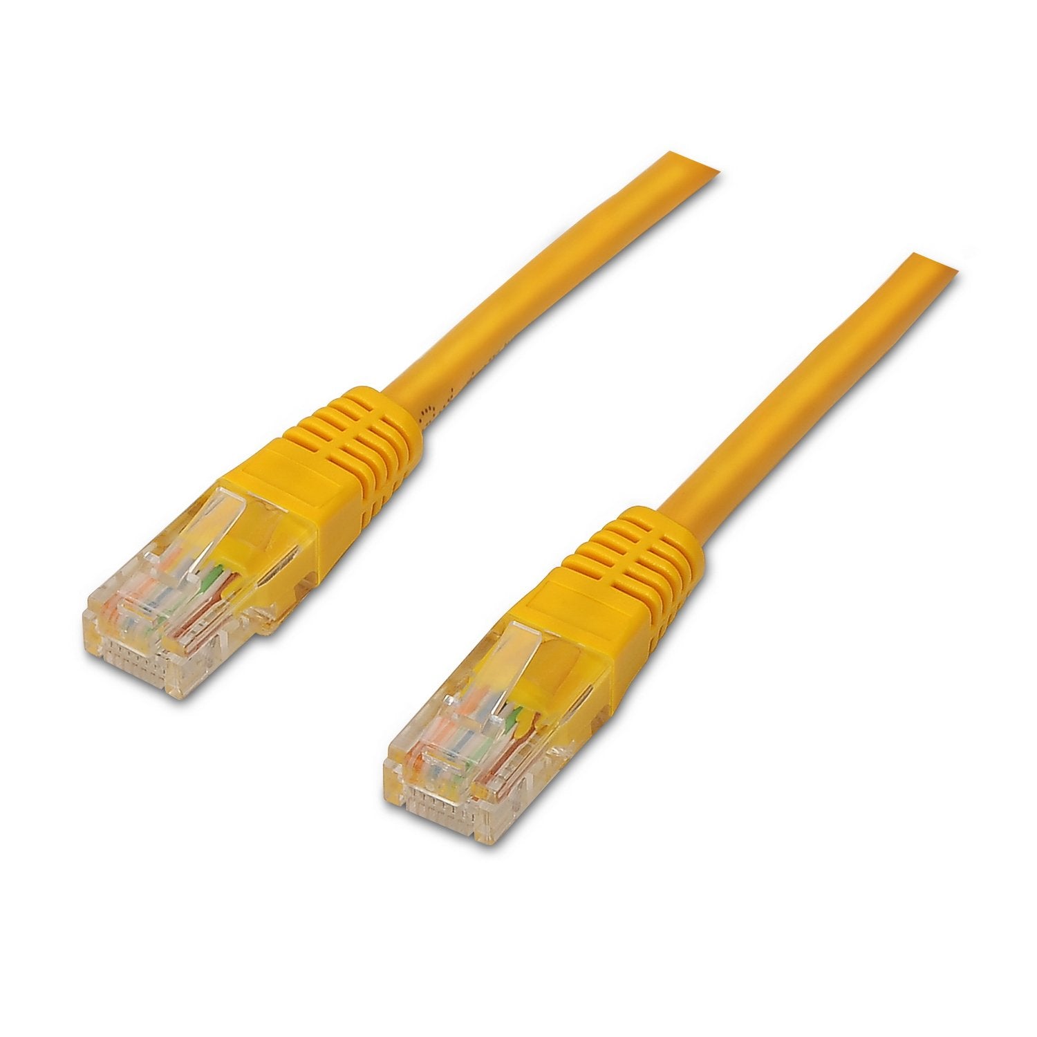 EAN 8436574702538 - AISENS A135-0254 cable de red Amarillo 1 m Cat6 U/UTP (UTP) imagen 1