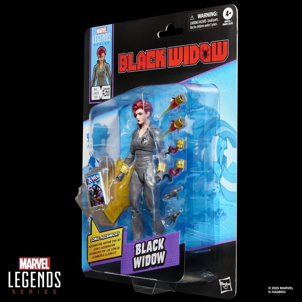Figura Viuda Negra Black Widow Marvel Legends Series 15cm