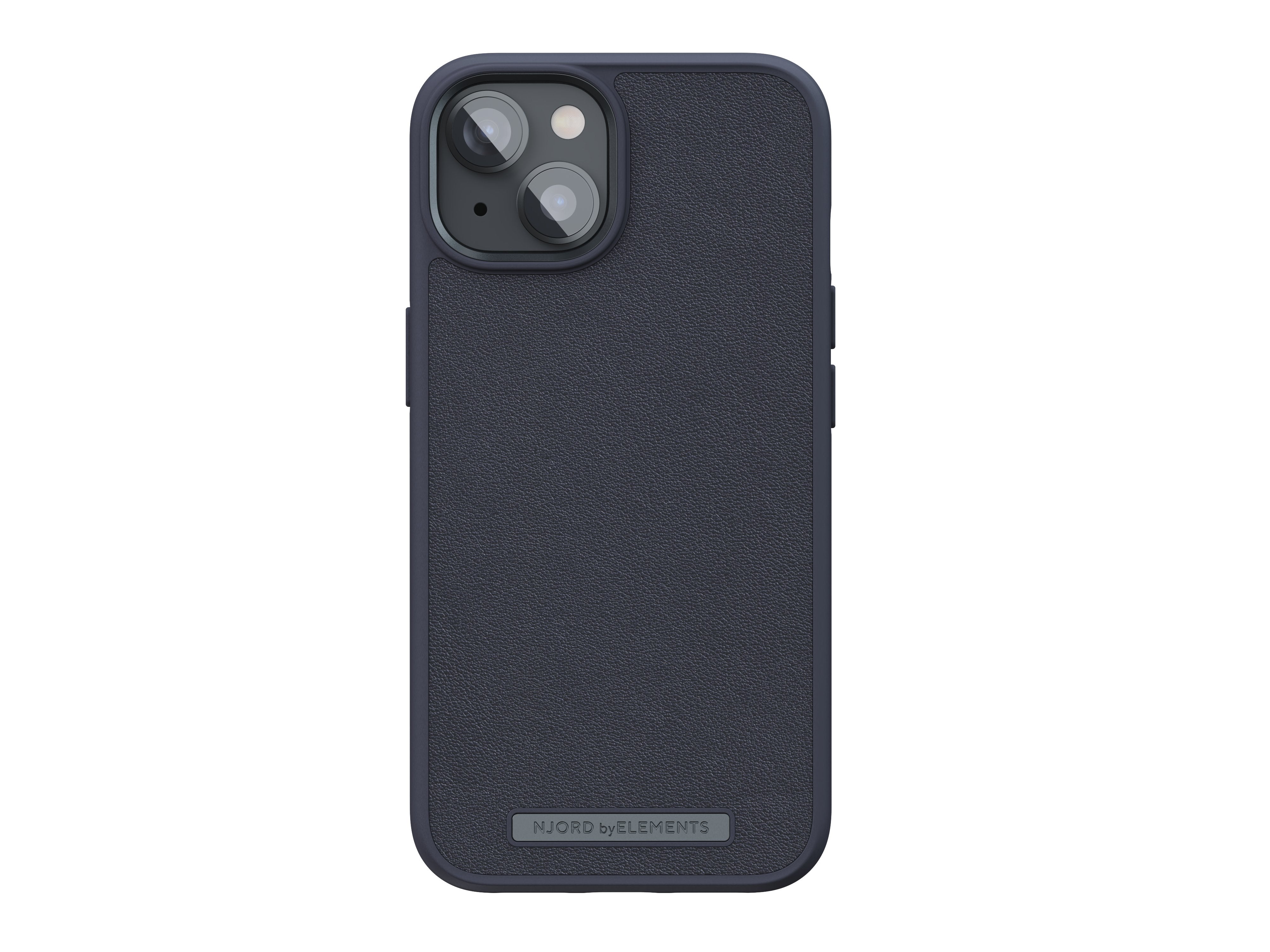 Funda Magsafe Iphone 12/13/14 Piel Negro Njord