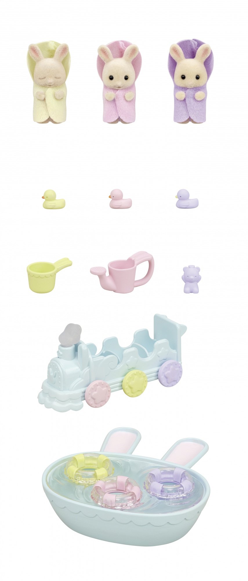 Epoch Sylvanian Families - Milchhasen Bade Juego 5707