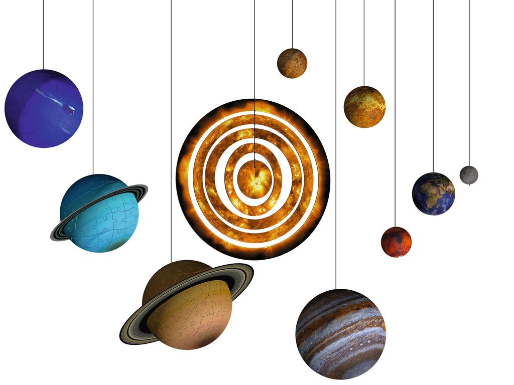 Puzzle  Ravensburger Sistema Planetario Rompecabezas 3d 116683