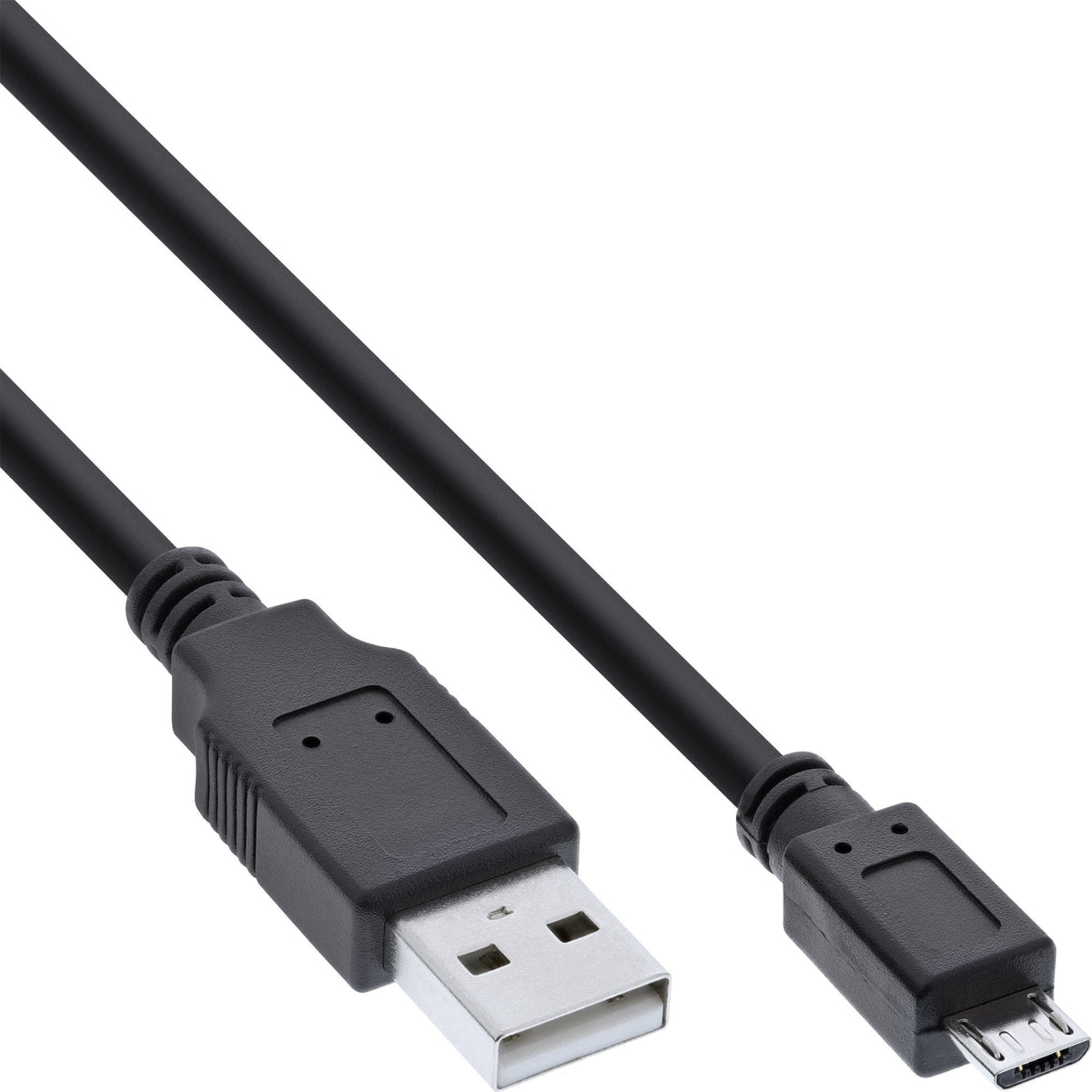 Inline Micro Usb 2.0 Cable Usb A Macho A Micro-B Macho Negro 0,5m