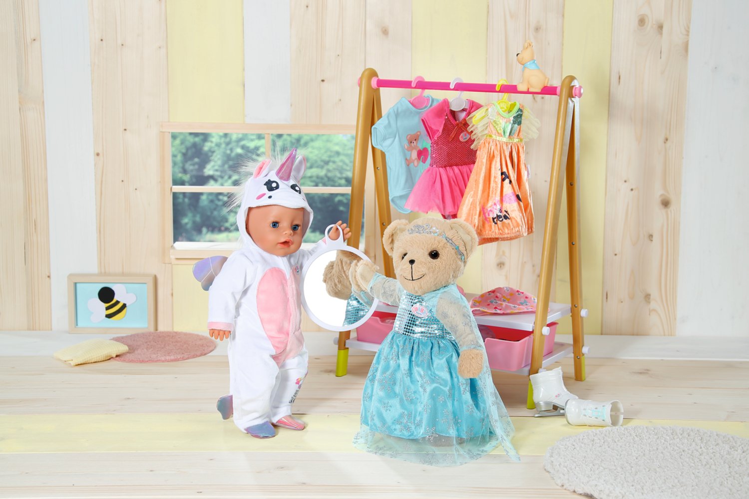 Peluche Zapf Creation Baby Born® Osito Azul, 835593