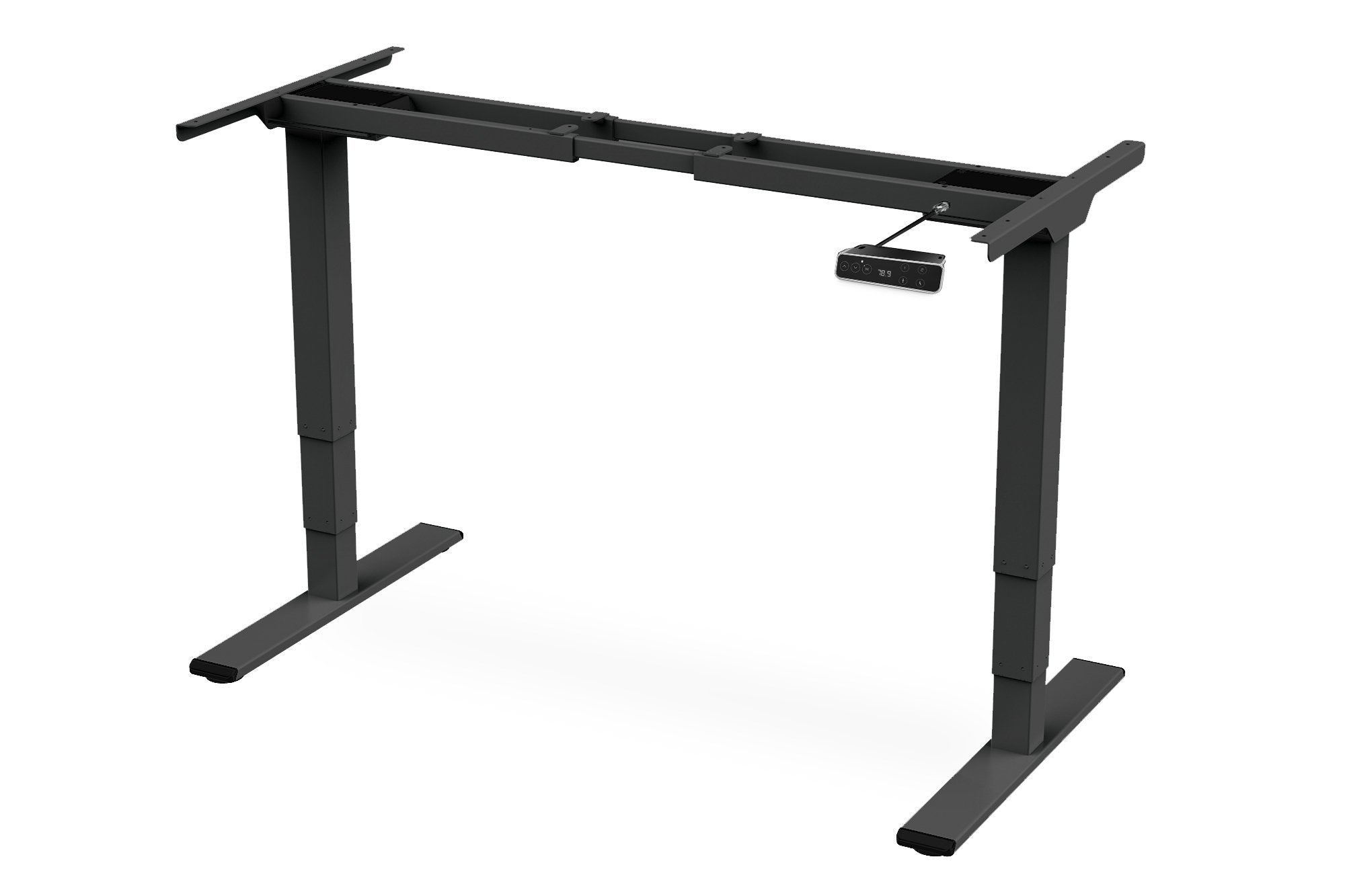 Digitus Bastidor De Mesa Eléctrico De Altura Regulable, Motor Doble, 3 Niveles, Negro
