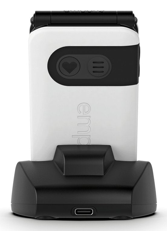 Emporia Simplicityglam.4g, Grosstastenhandy, Blanco