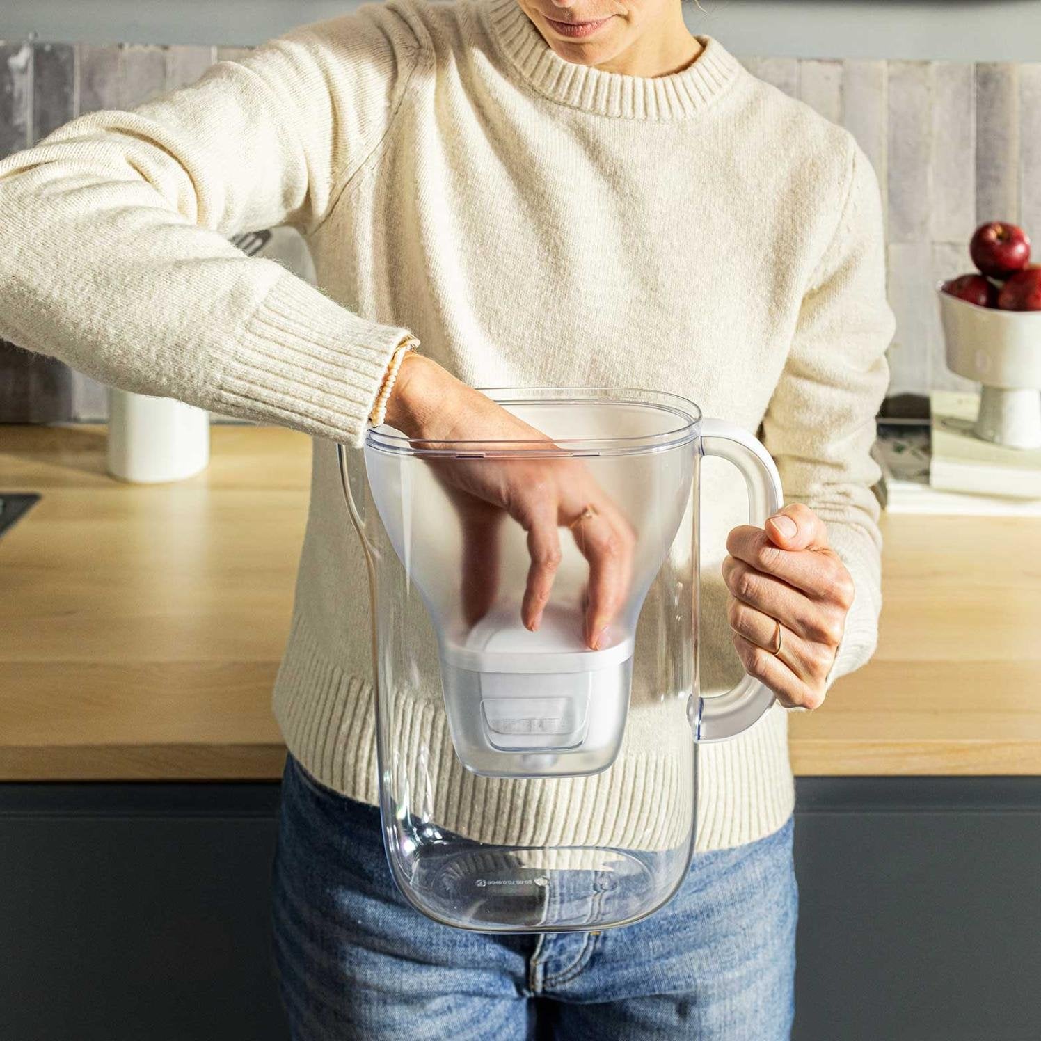 EAN 4006387146467 - Brita Style Essential + 2 Maxtra Pro Pure Performance Filtro de agua para jarra 2,4 L Transparente, Blanc imagen 5