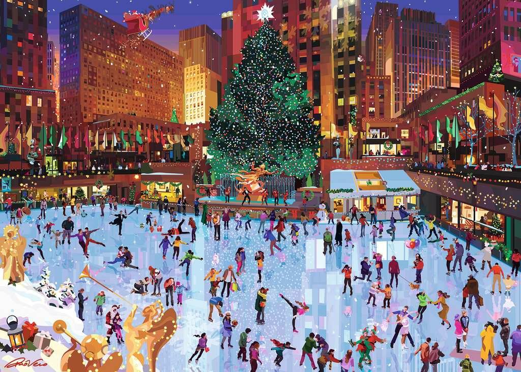 Ravensburger Puzzle Weihnachtszauber Am Rockefeller Center 1000 Piezas) 12000420