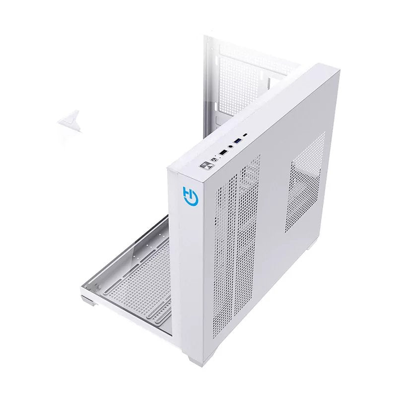 Chasis Atx Hiditec Gaming Sky White Usb 3.1 Type-C