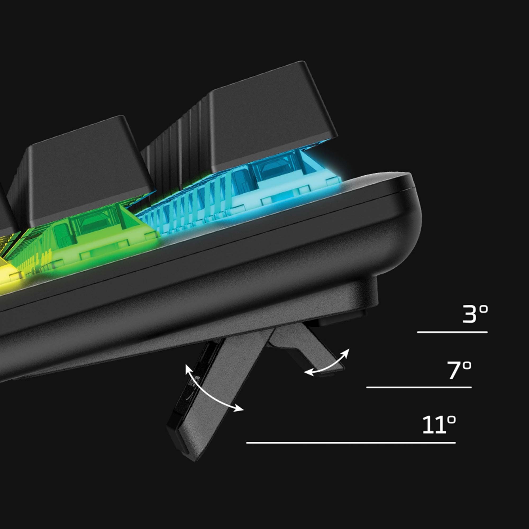 EAN 196337969742 - HyperX Alloy Origins PBT HX Aqua Gaming Keyboard teclado Juego USB Negro imagen 4