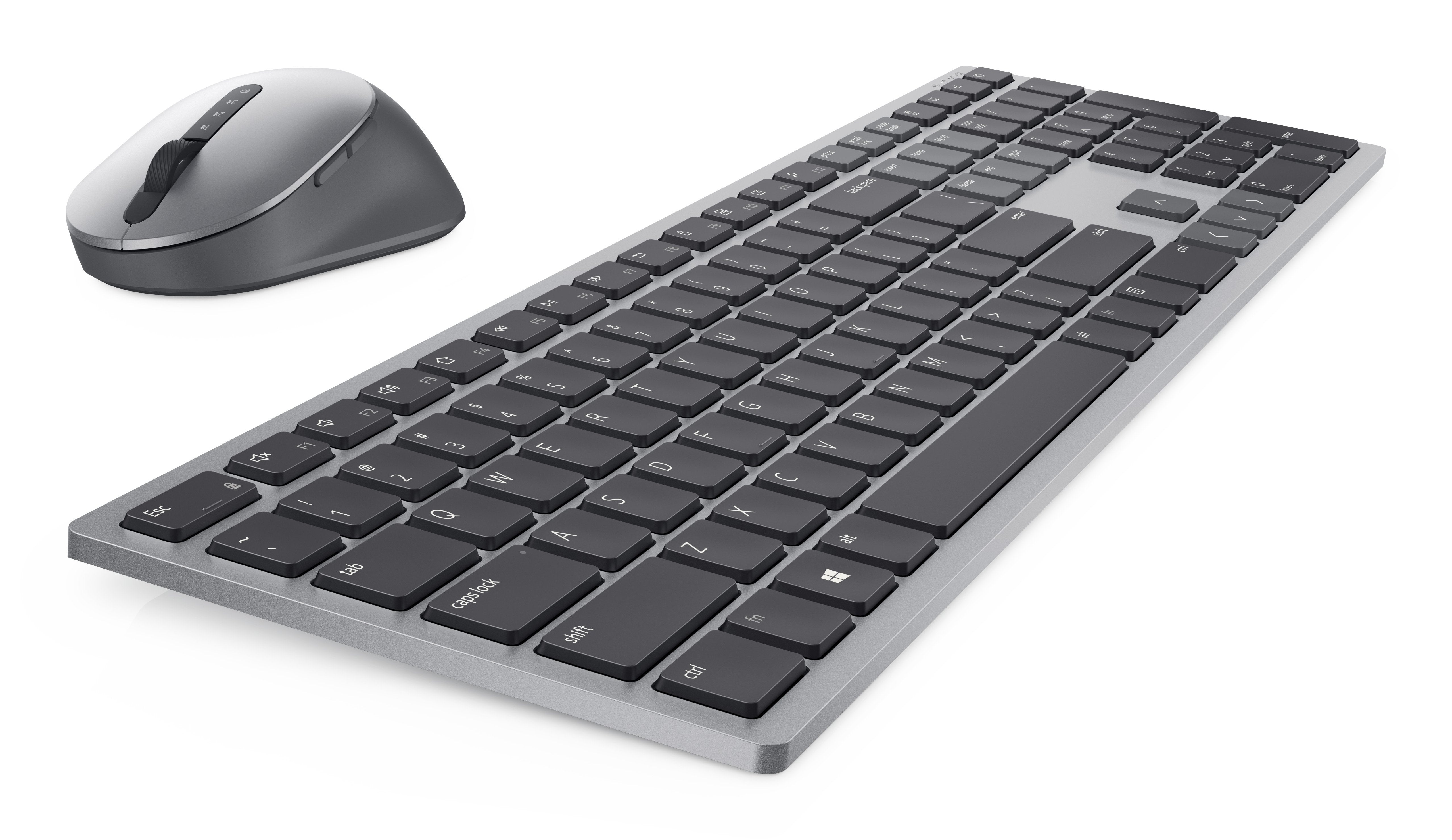 EAN 5397184357552 - DELL KM7321W teclado Ratón incluido Oficina RF Wireless + Bluetooth Gris, Titanio imagen 3