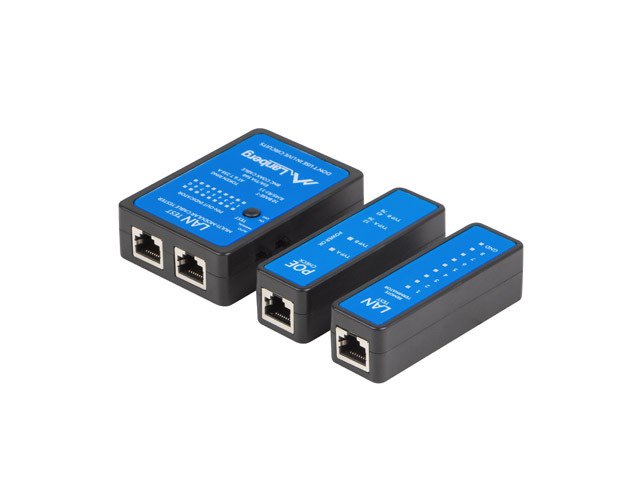 Tester Poe Lanberg Cable Rj45 Rj12 Rj11 Coaxial