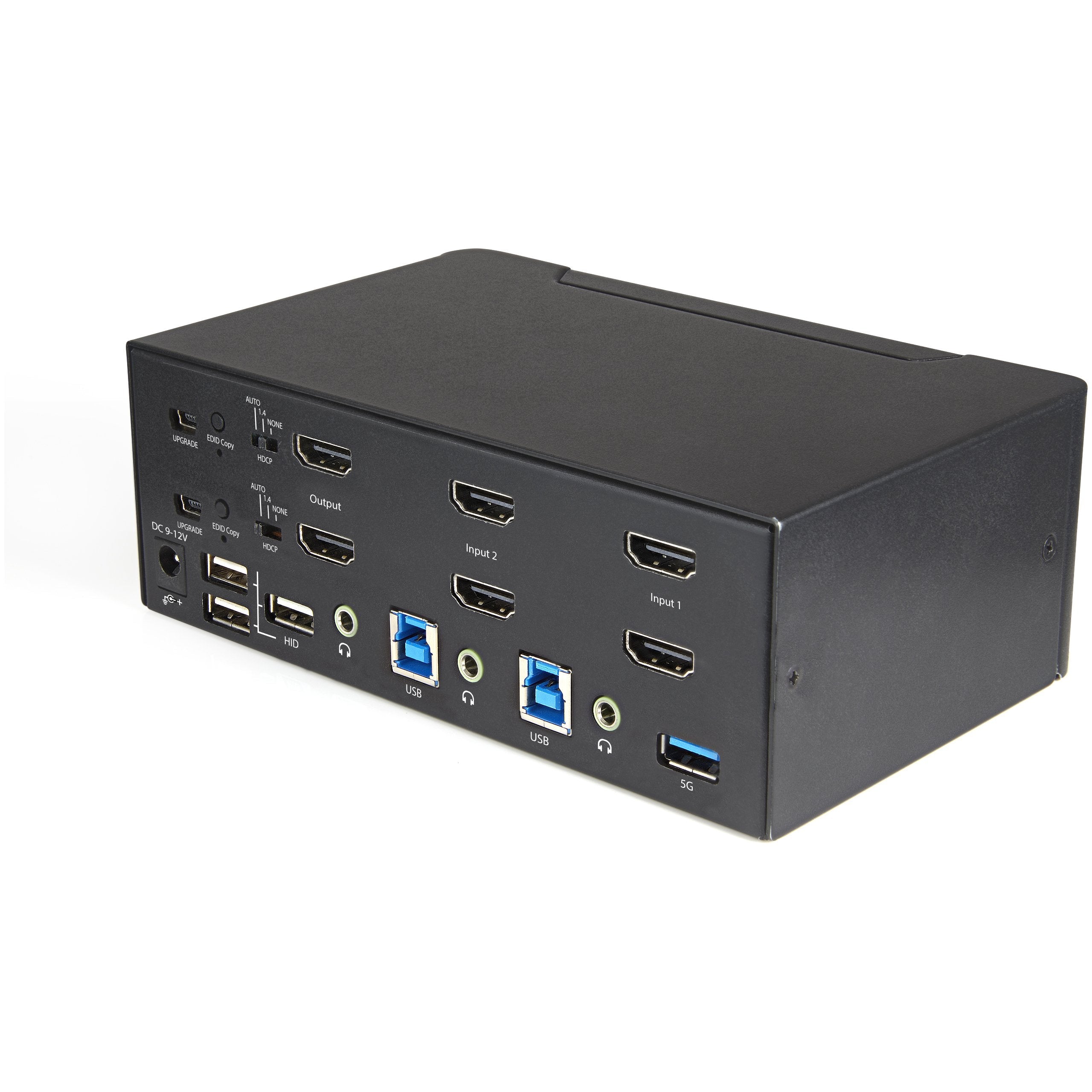 Startech Switch Kvm 2 Puertos Hdmi 2.0 4k Para 2 Monitores - Vídeo De 4k Y 60hz Ultra Hd - Hdr