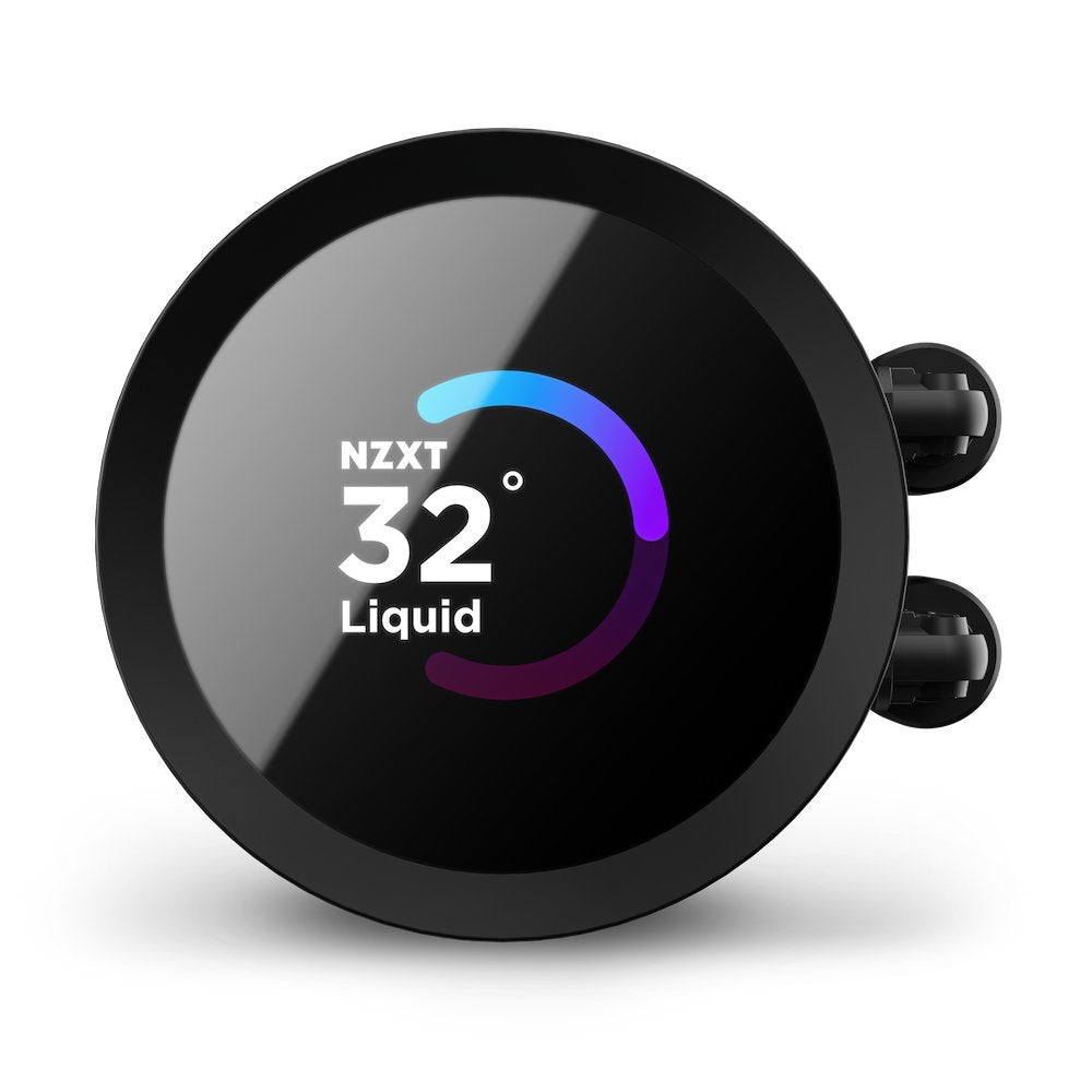 Refrigerador Liquido Cpu Nzxt Kraken 360 Rgb 3x120 Negro Vent Rgb Display Lcd
