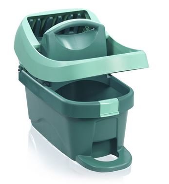 Cubo Con Escurridor De Mopas Profi, Sobre Ruedas Leifheit