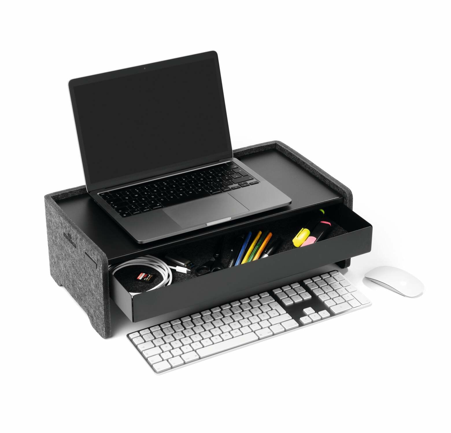 Durable Schublade Para Monitor Mänder Effect Negro