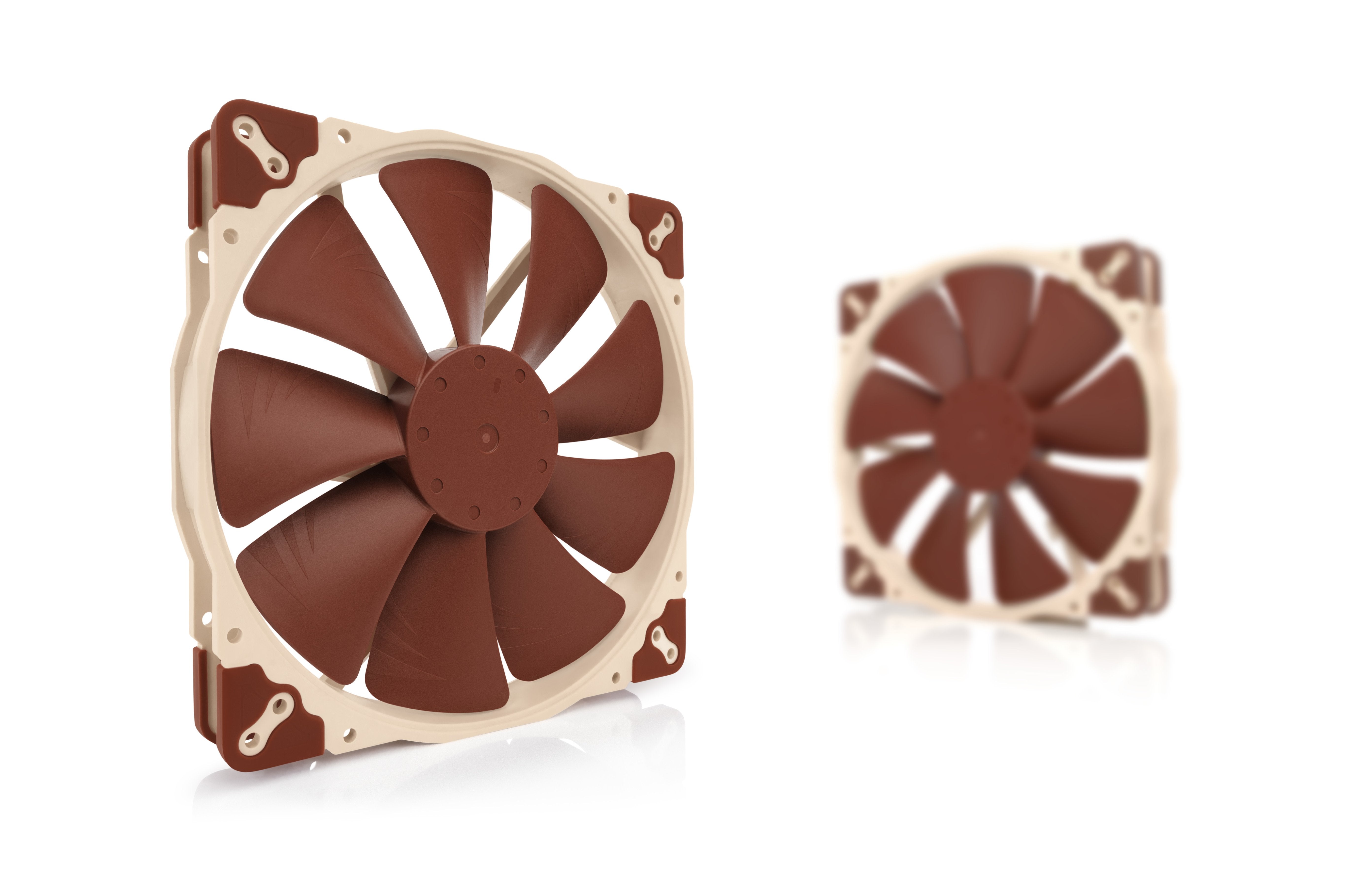 EAN 9010018100068 - Noctua NF-A20 Carcasa del ordenador Ventilador 20 cm Beige, Marrón imagen 4